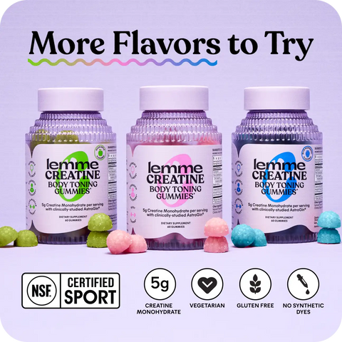 Lemme Creatine Gummies (Sour Apple)