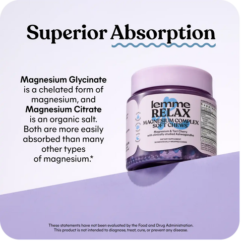 Lemme Relax Magnesium Soft Chews